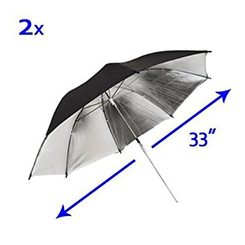 kshioe-33-studio-photo-lighting-flash-reflective-black-and-silver-umbrella