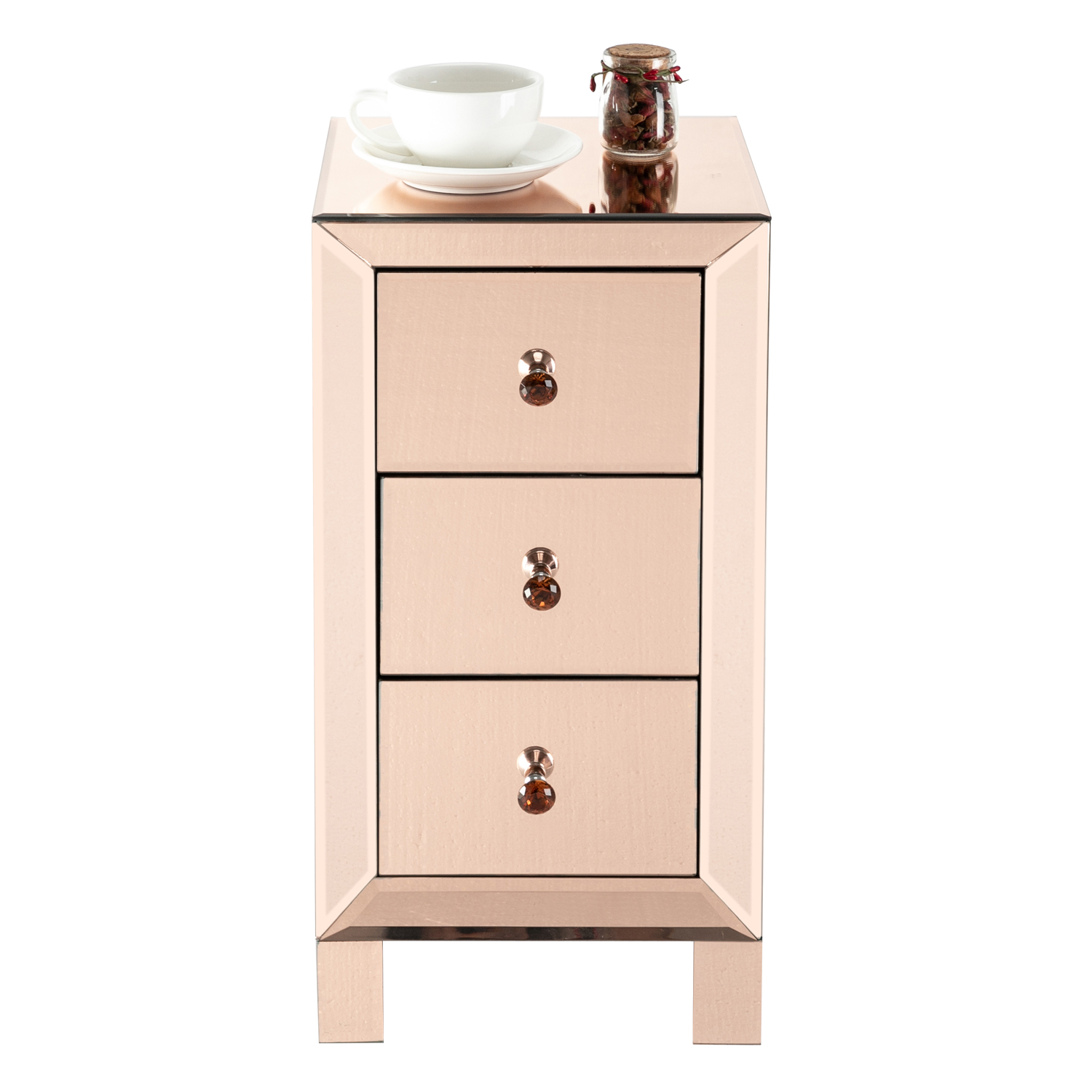 modern-and-contemporary-mirrored-3-drawers-nightstand-bedside-table-rose