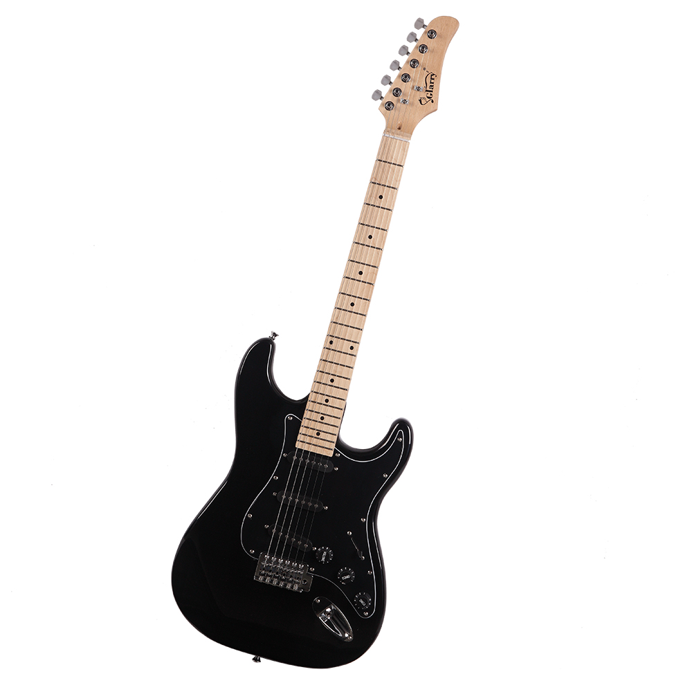 glarry-gst-stylish-electric-guitar-kit-with-black-pickguard-black