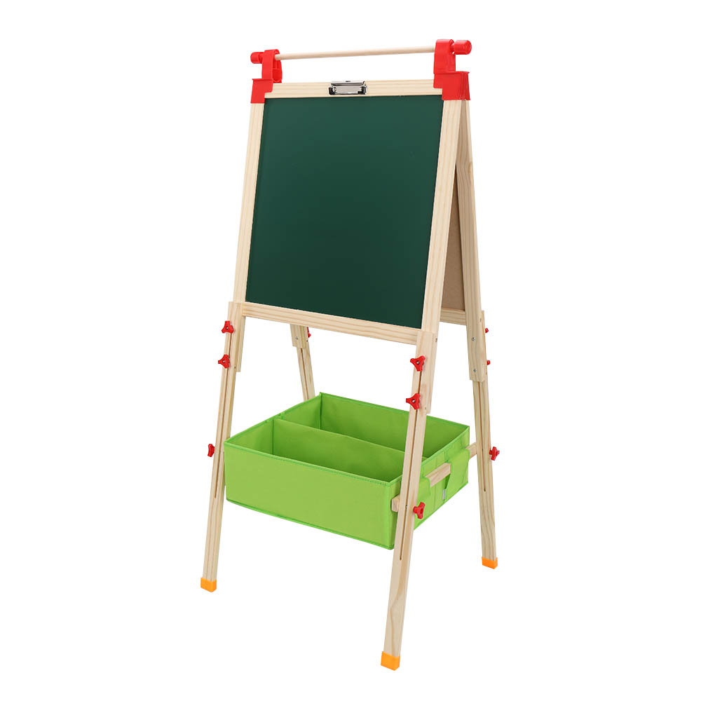 hb-d126s-top-shaft-with-non-woven-storage-for-children-s-liftable-easel