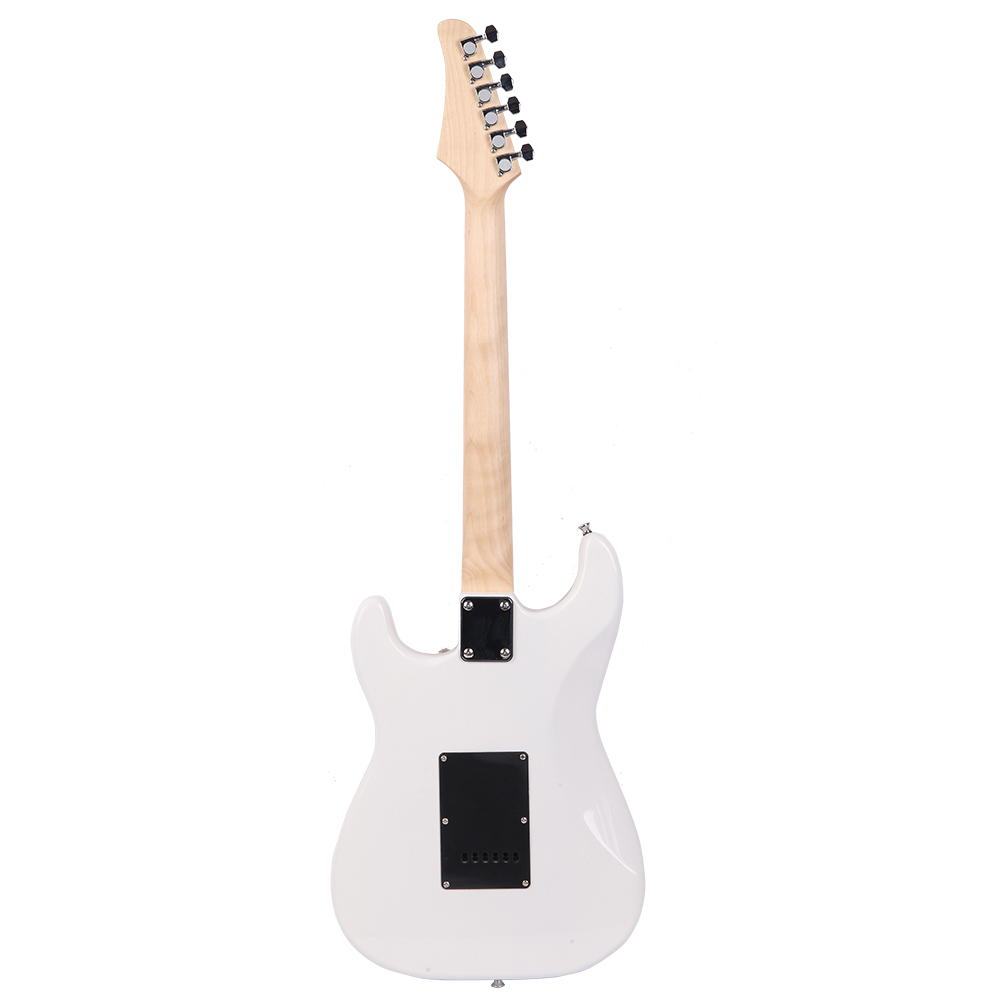 glarry-gst-stylish-electric-guitar-kit-with-black-pickguard-white